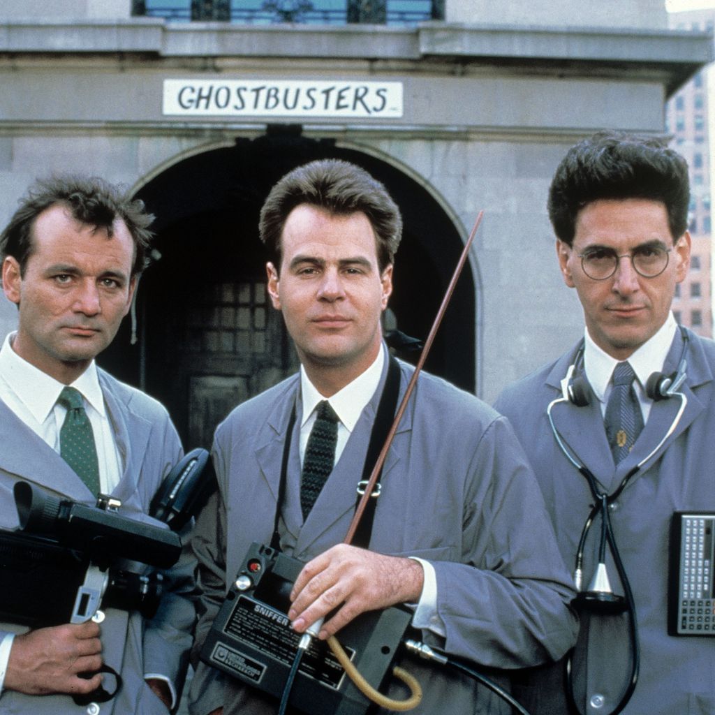 Bill Murray, Dan Aykroyd und Harold Ramis in "Ghostbusters"