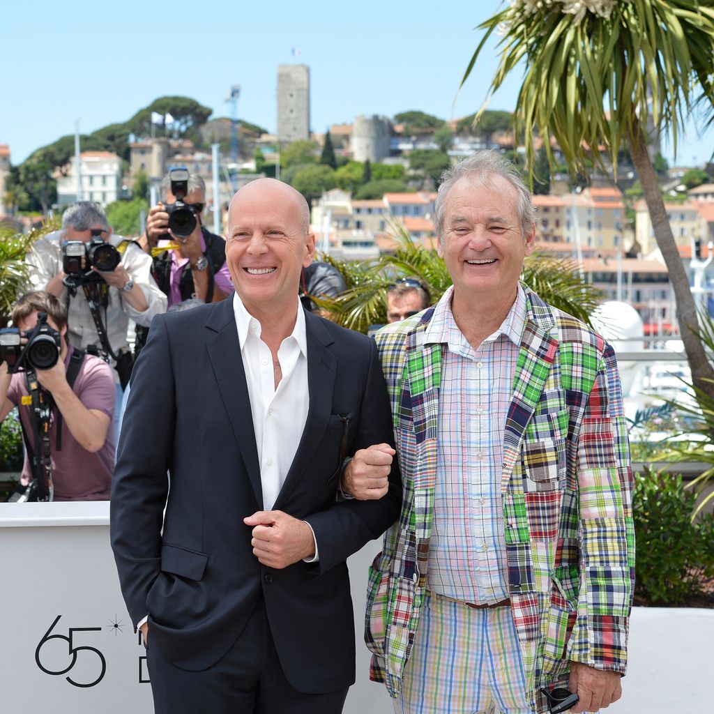 Bill Murray und Bruce Willis bei den Filmfestspielen von Cannes, Mai 2012