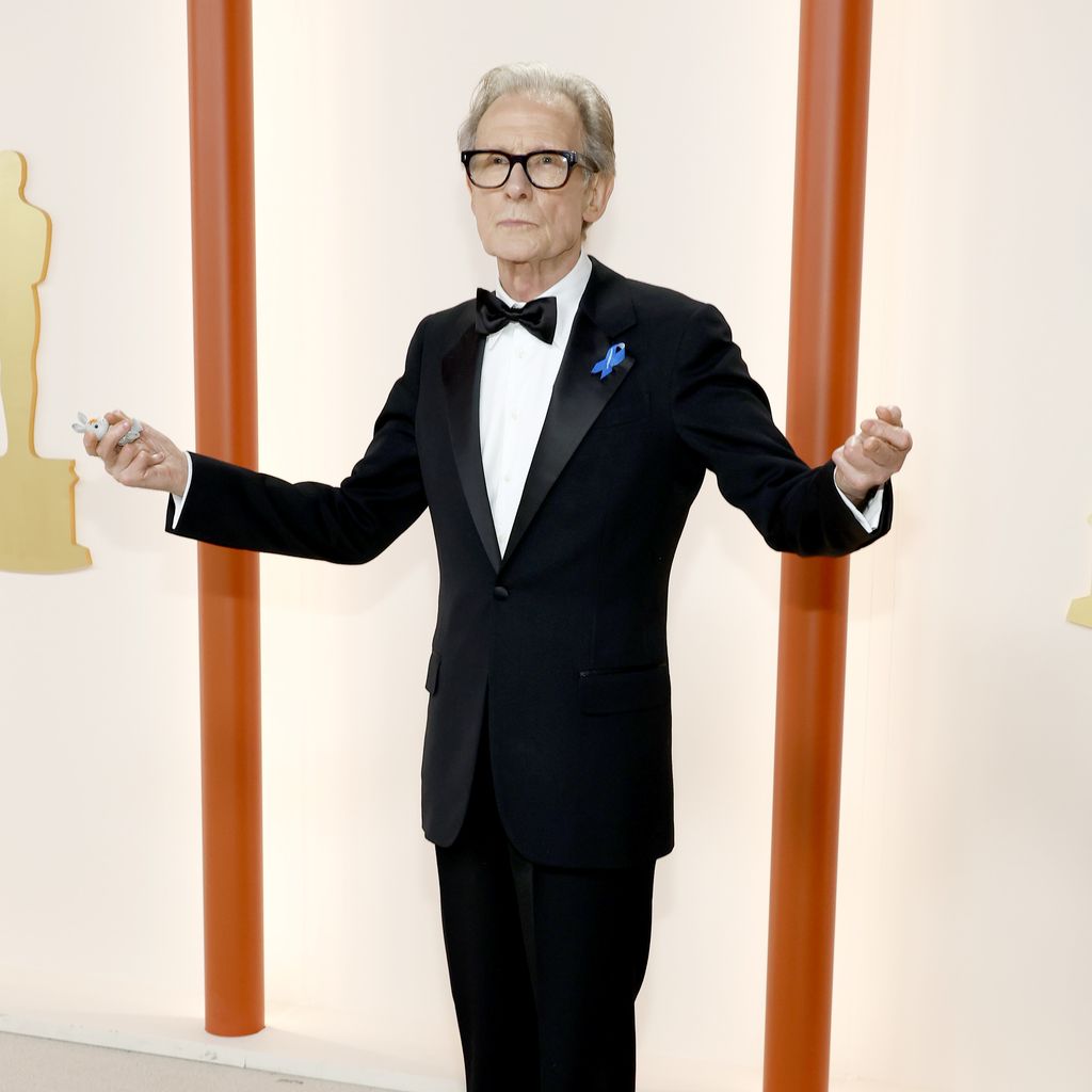 Bill Nighy bei den Oscars im März 2023
