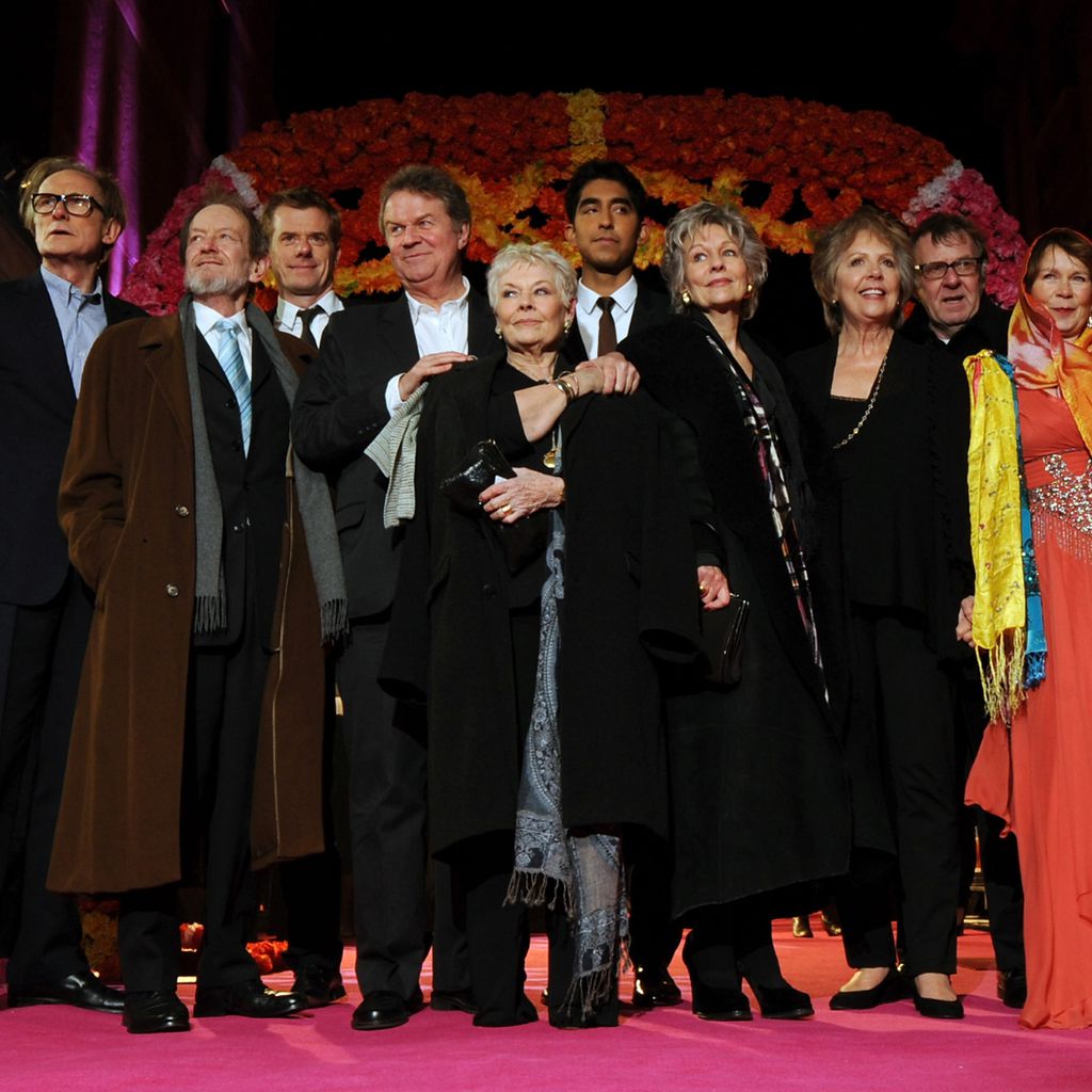 Weltpremiere von "Best Exotic Marigold Hotel" in London im Jahr 2012