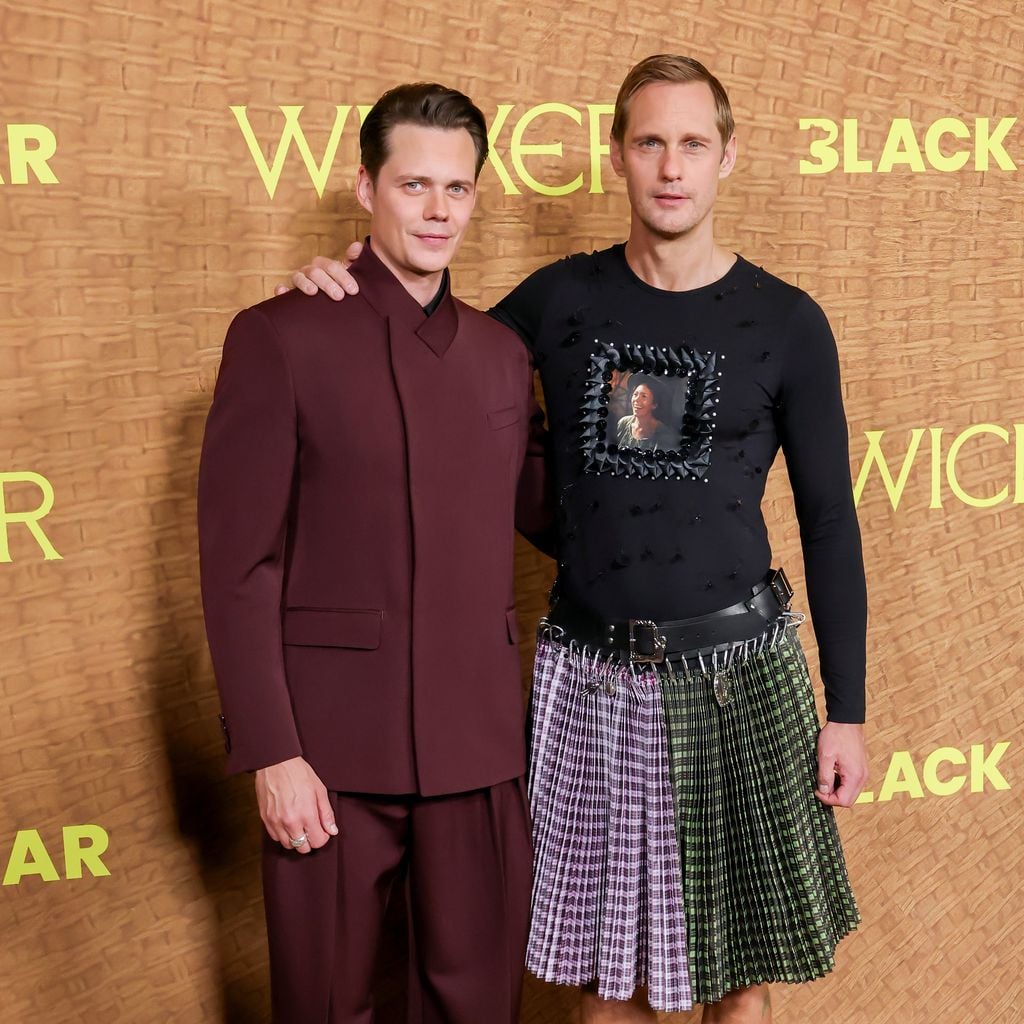 Bill und Alexander Skarsgård bei der Los-Angeles-Premiere von "Wicker"
