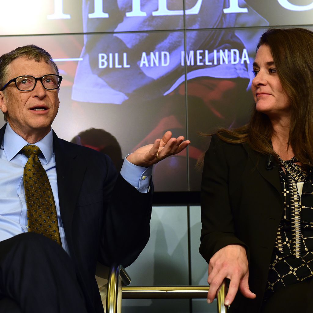 Bill und Melinda Gates, Januar 2015 in Brüssel