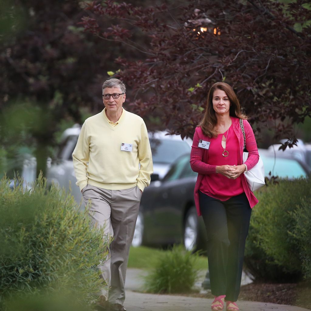 Bill und Melinda Gates, Juli 2015