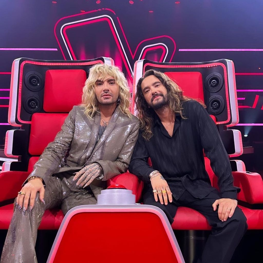 Bill und Tom Kaulitz bei "The Voice of Germany" 2023