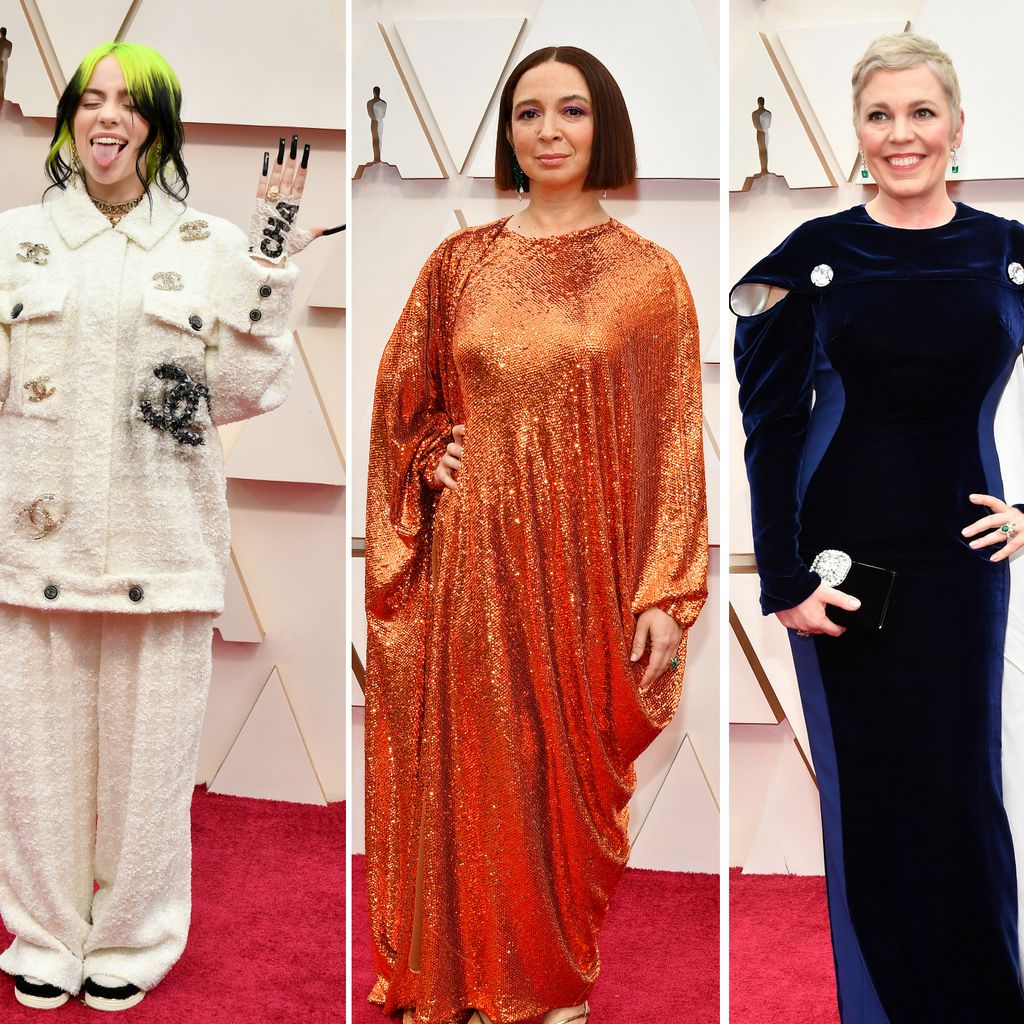 Billie Eilish, Maya Rudolph und Olivia Colman bei den Oscars 2020
