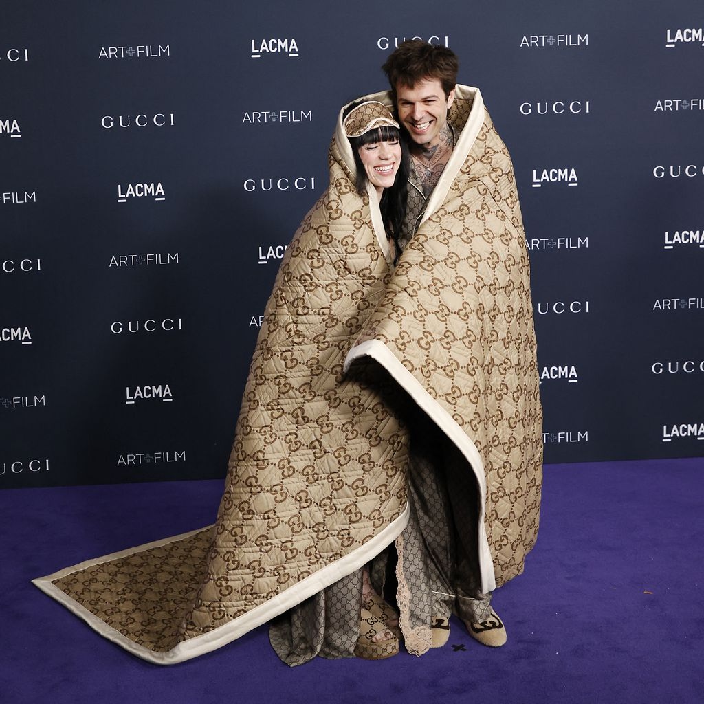 Billie Eilish und Jesse Rutherford im November 2023