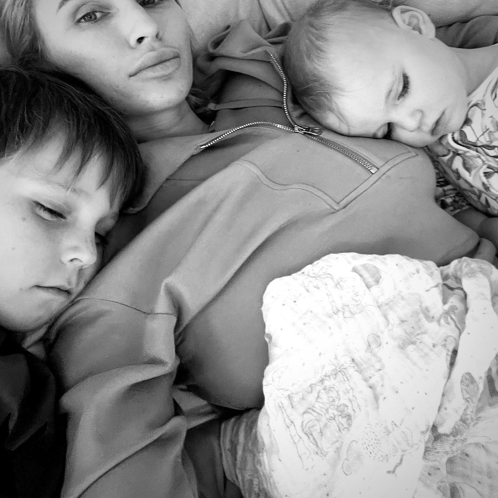 Billie Faiers und ihre Kids im März 2024