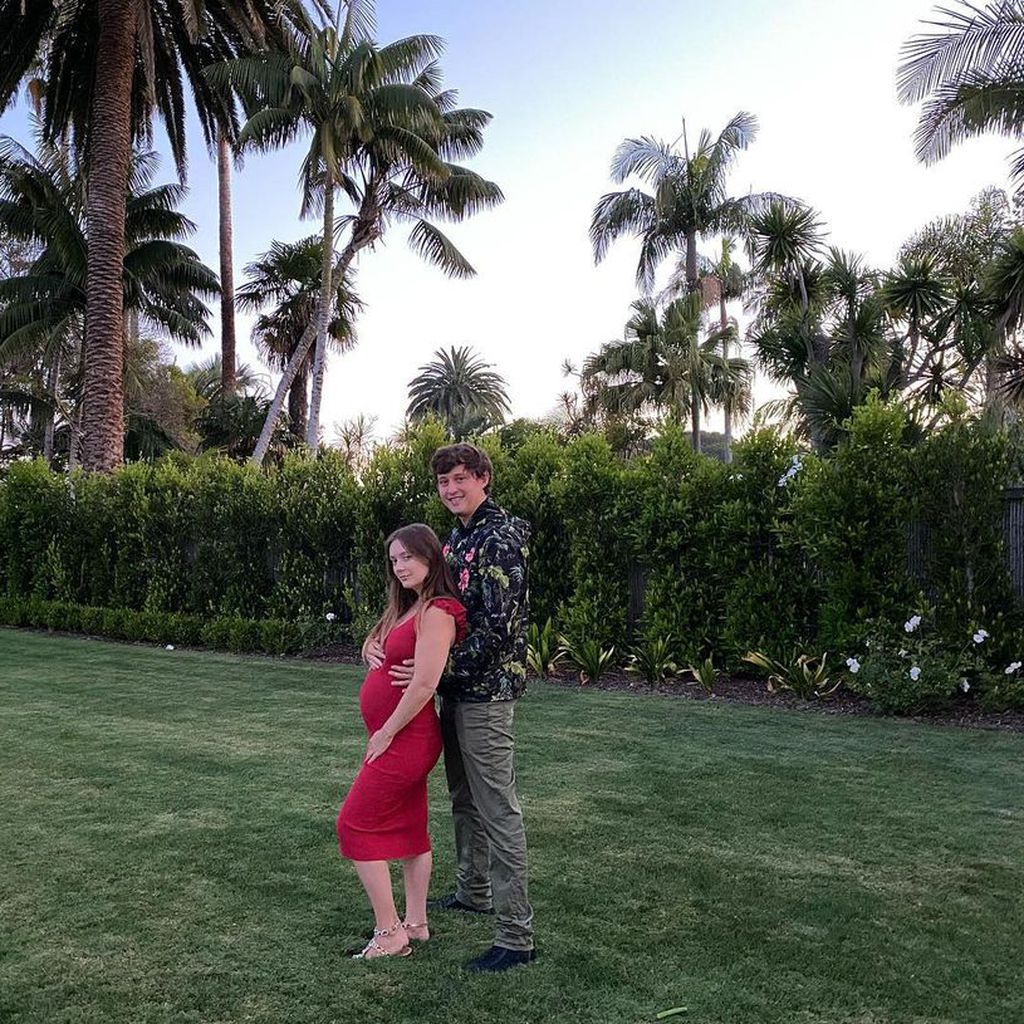 Billie Lourd und Austen Rydell