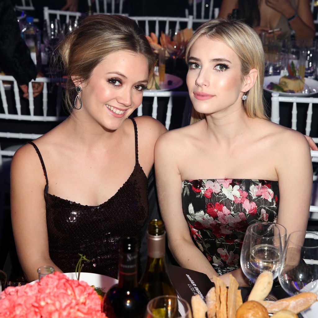 Billie Lourd und Emma Roberts, Oktober 2015