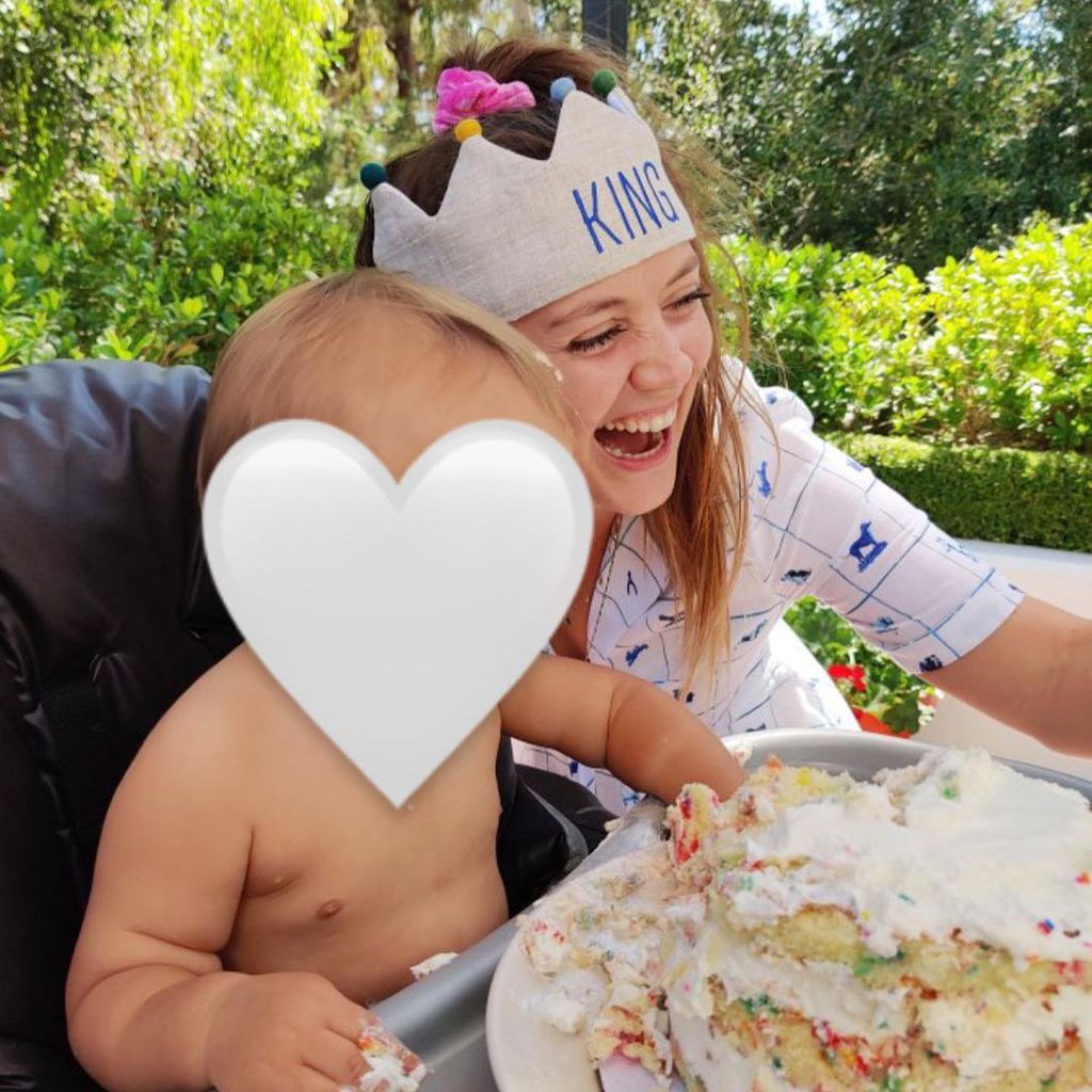 Billie Lourd und ihr Sohn Kingston feiern seinen ersten Geburtstag, September 2021
