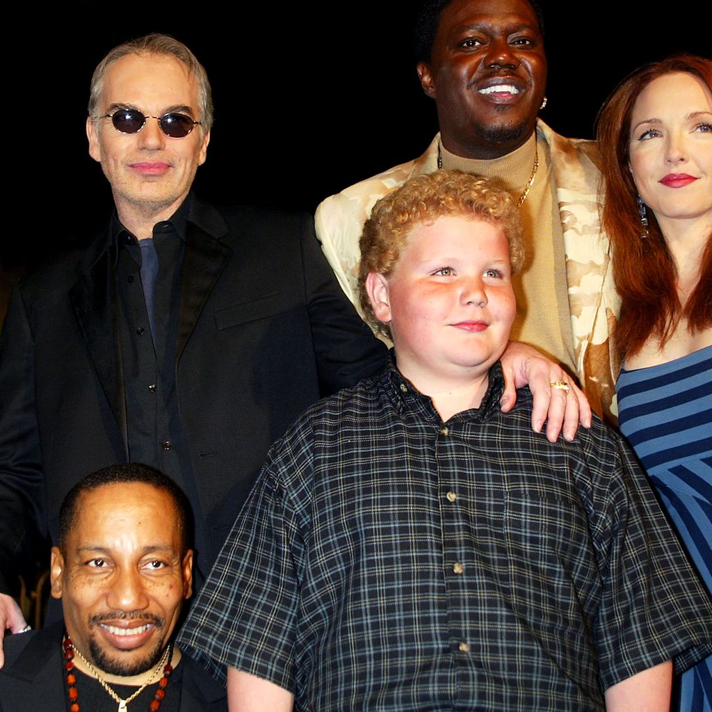 Billy Bob Thornton und Brett Kelly auf einer Filmpremiere 2003