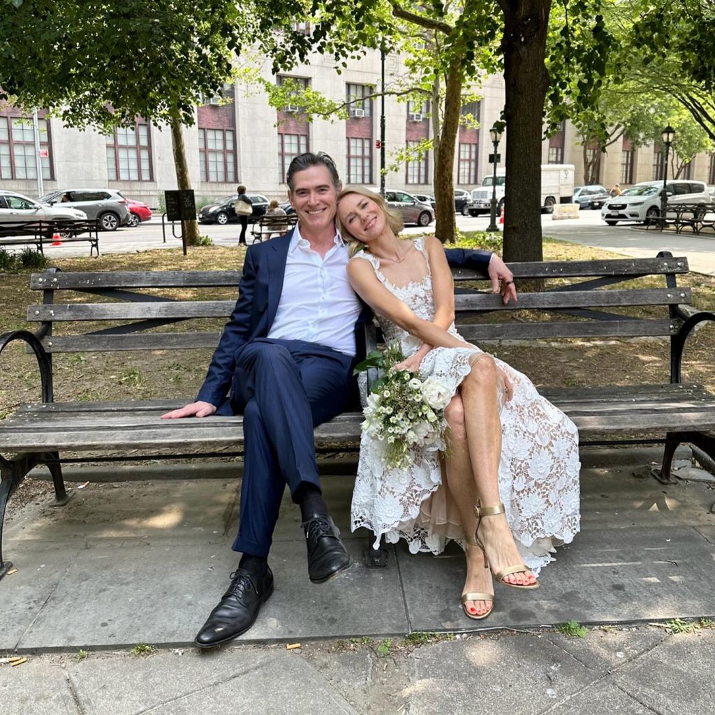 Billy Cudrup und Naomi Watts posieren