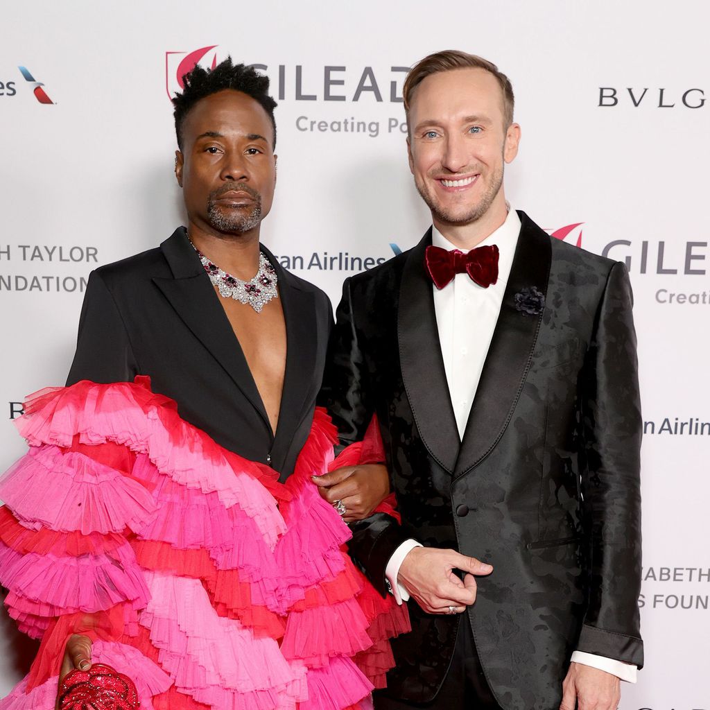 "Glow"-Darsteller Billy Porter und sein Mann Adam Smith, September 2021