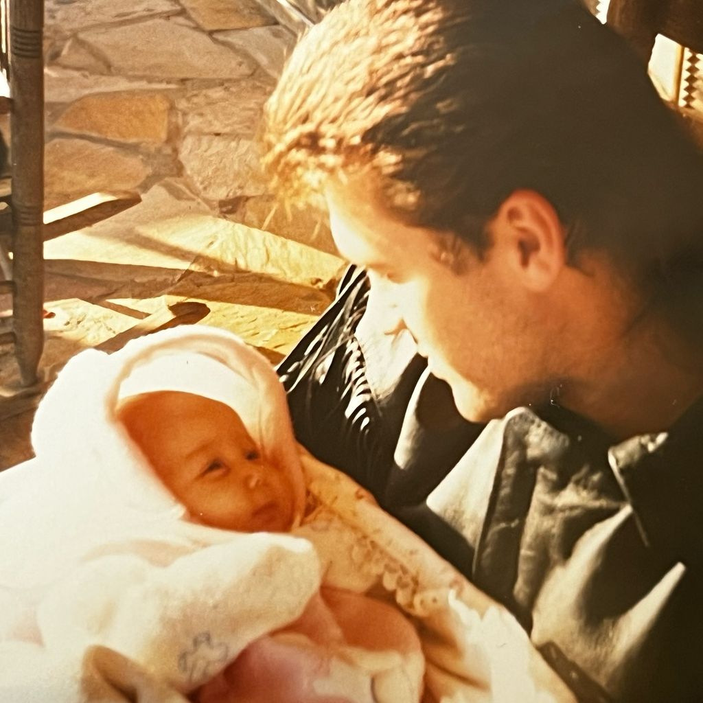 Billy Ray Cyrus mit seiner Tochter Miley Cyrus
