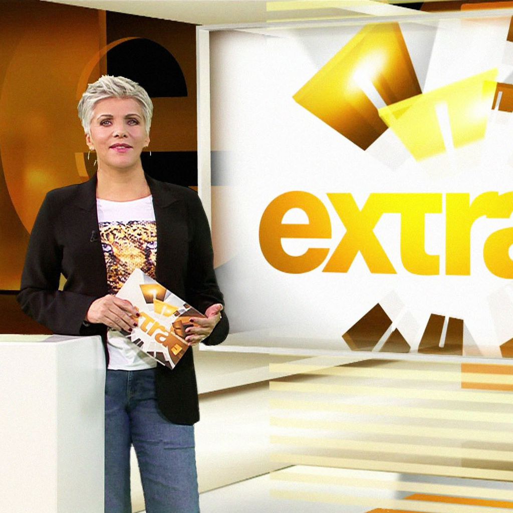 Birgit Schrowange im "Extra"-Studio