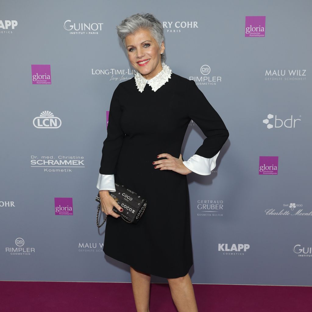 Birgit Schrowange beim Deutschen Kosmetikpreis in Düsseldorf