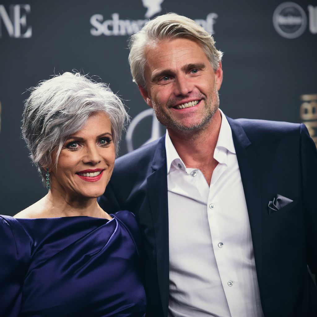 Birgit Schrowange und Frank Spothelfer bei den Bambi Awards 2017