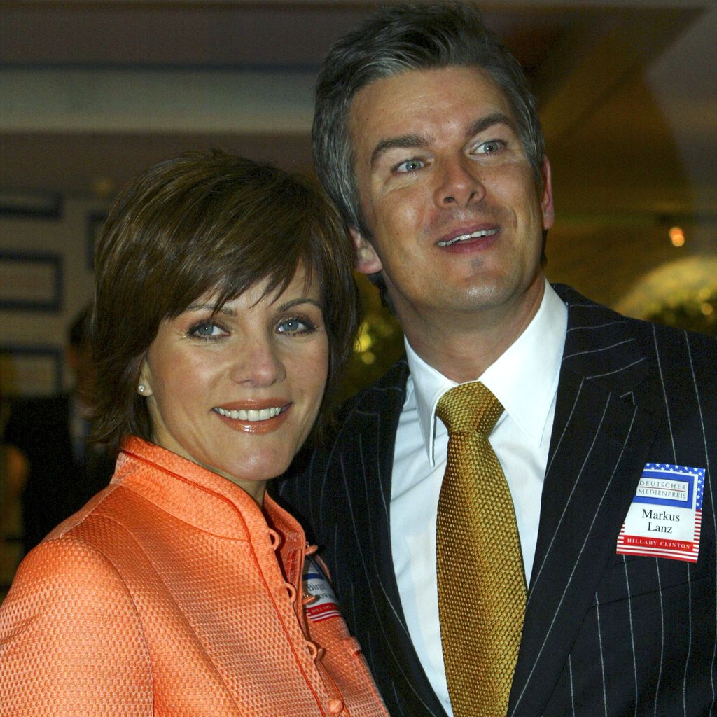 Birgit Schrowange und Markus Lanz beim Deutschen Medienpreis 2005
