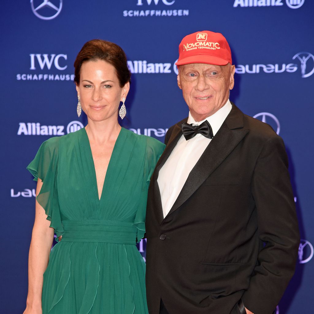 Birgit und Niki Lauda bei den Laureus World Sports Awards