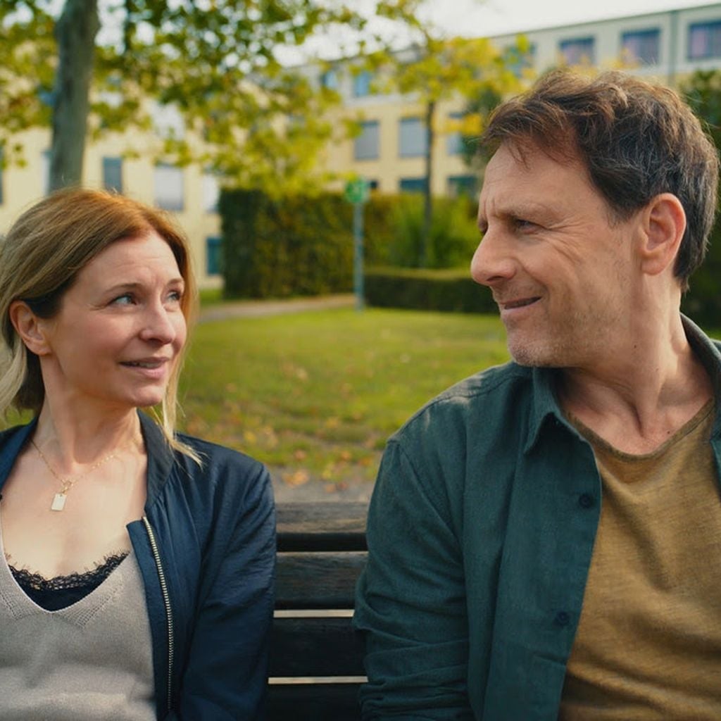 Birte Hanusrichter und Hendrik Duryn in "Der Lehrer"