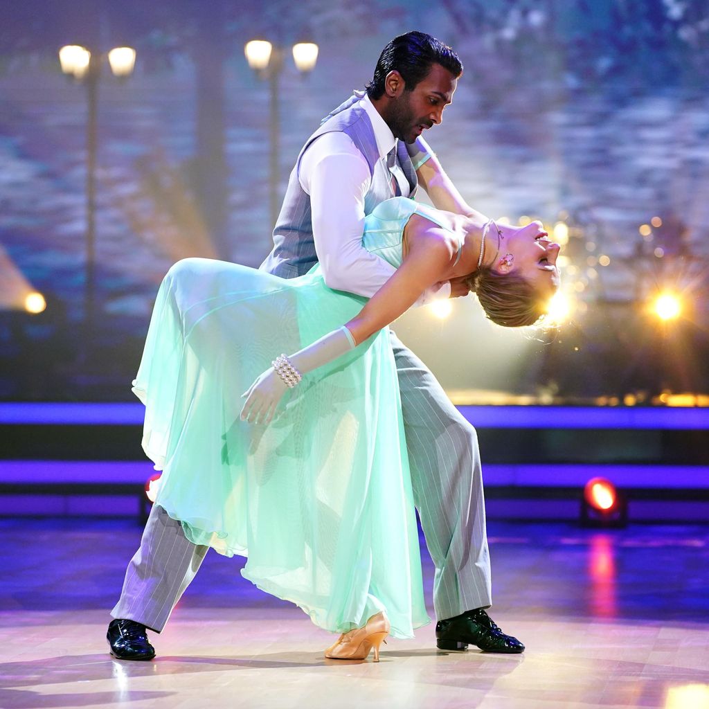 Biyon Kattilathu und Marta Arndt bei "Let's Dance"