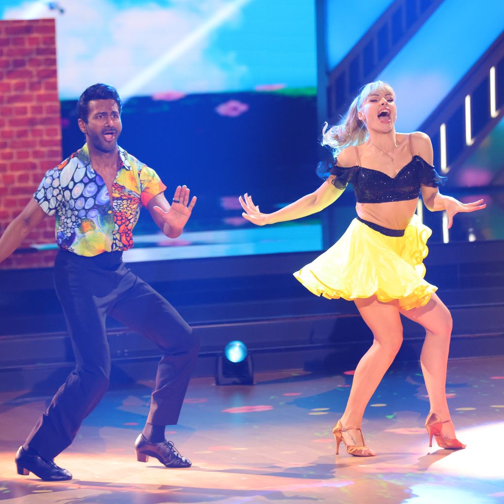 Biyon Kattilathu und Marta Arndt bei "Let's Dance"