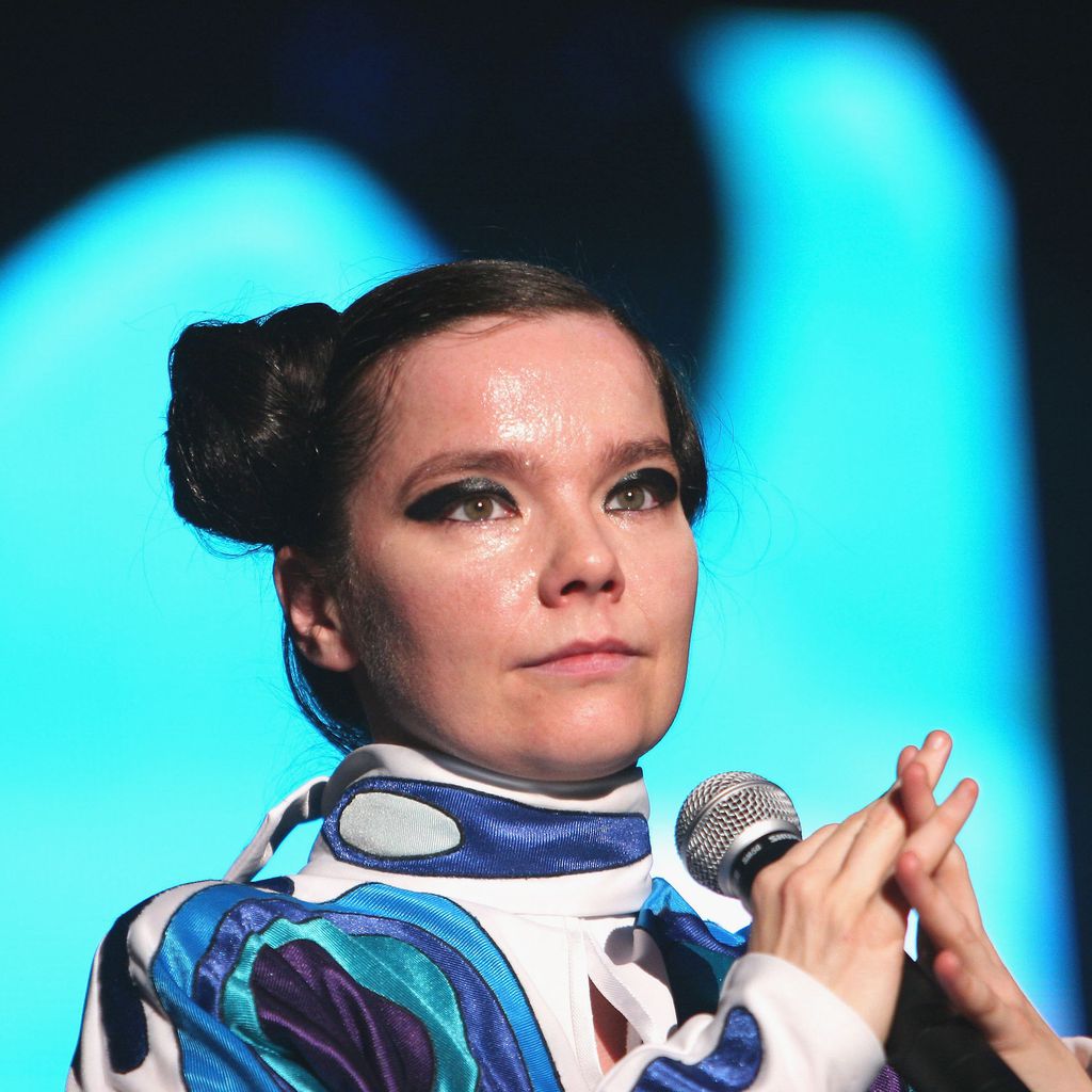Björk beim Live 8 Japan 2005