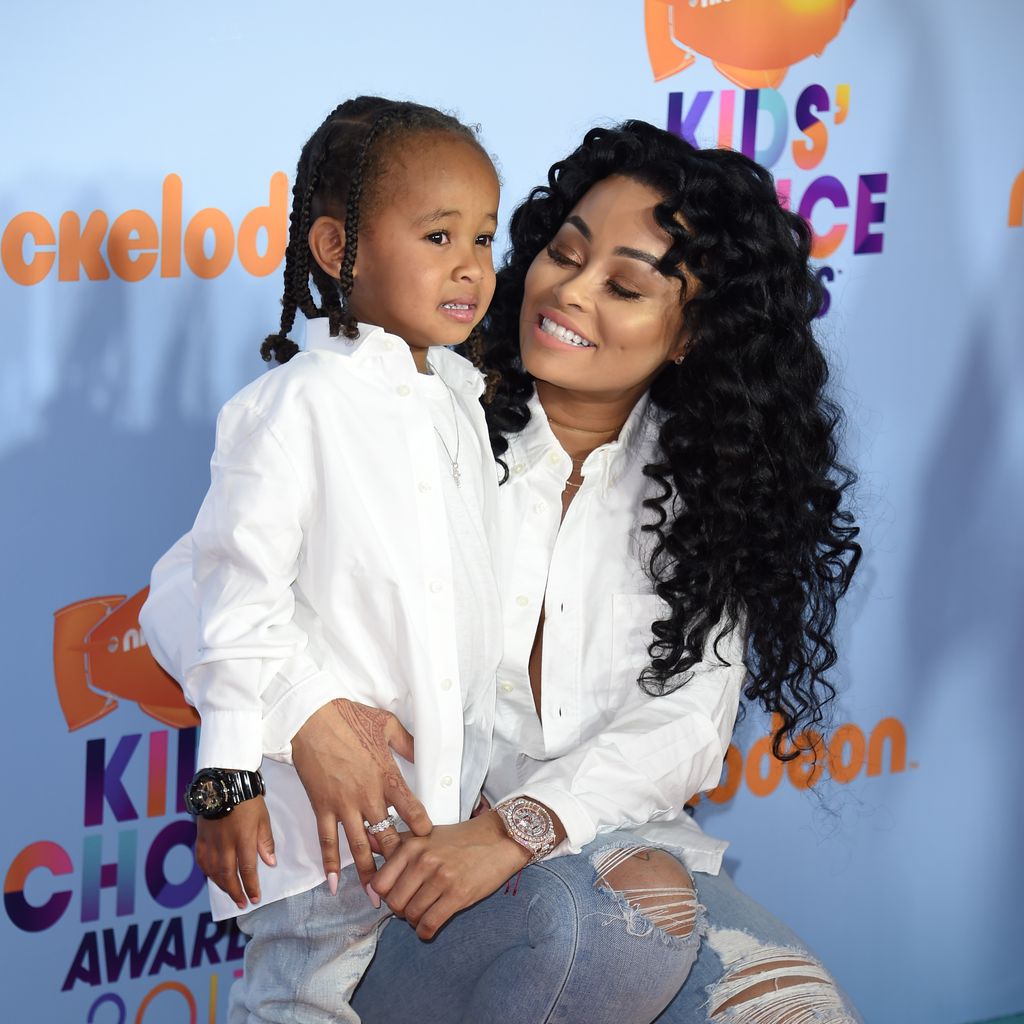 Blac Chyna und ihr Sohn King Cairo bei den Kids' Choice Awards 2017