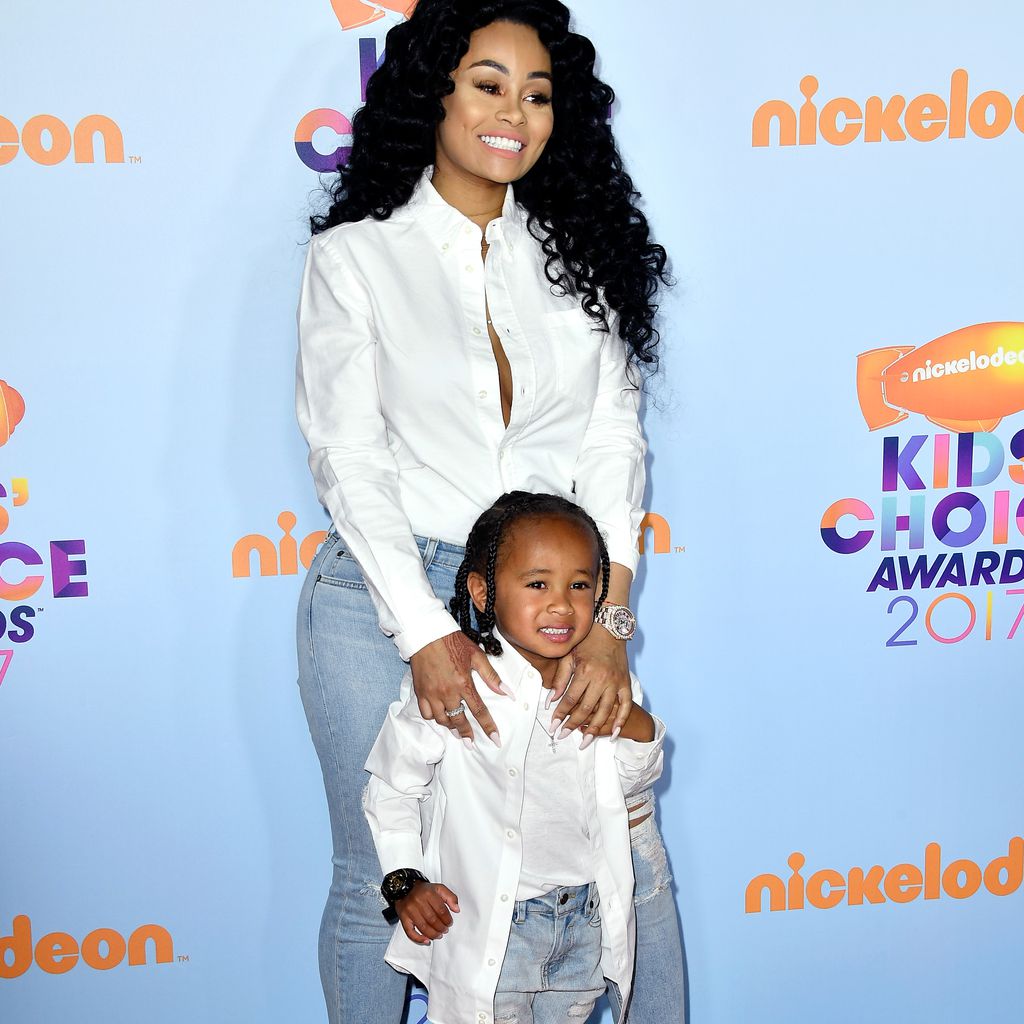 Blac Chyna und King Cairo bei den Kids' Choice Awards 2017