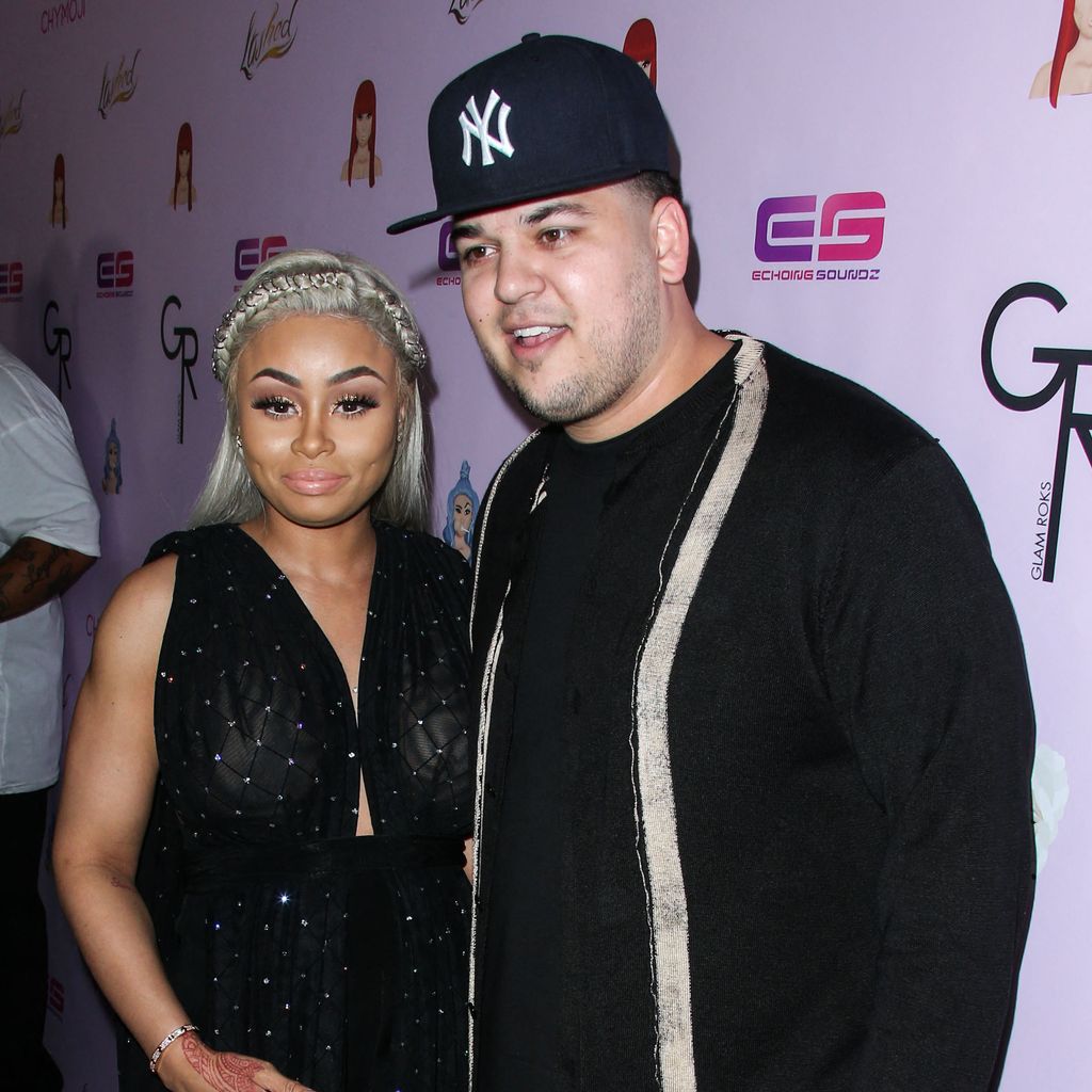 Blac Chyna mit Robert Kardashian