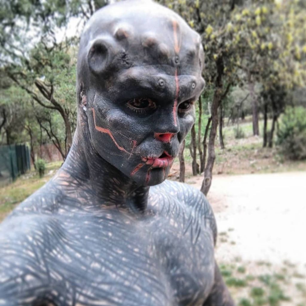 Black Alien im April 2021