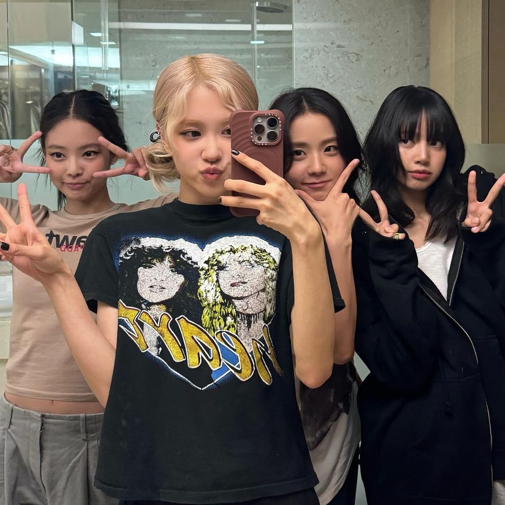 Jennie, Rosé, Jisoo und Lisa von Blackpink, August 2024