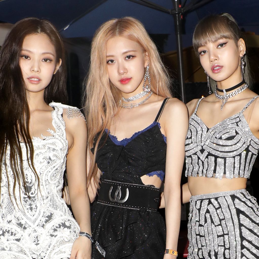 Die Blackpink-Mitglieder Jenny, Rosé, Lisa und Jisoo im April 2019