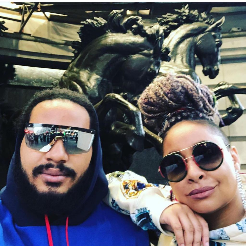 Blaize Pearman und Raven Symone, 2018