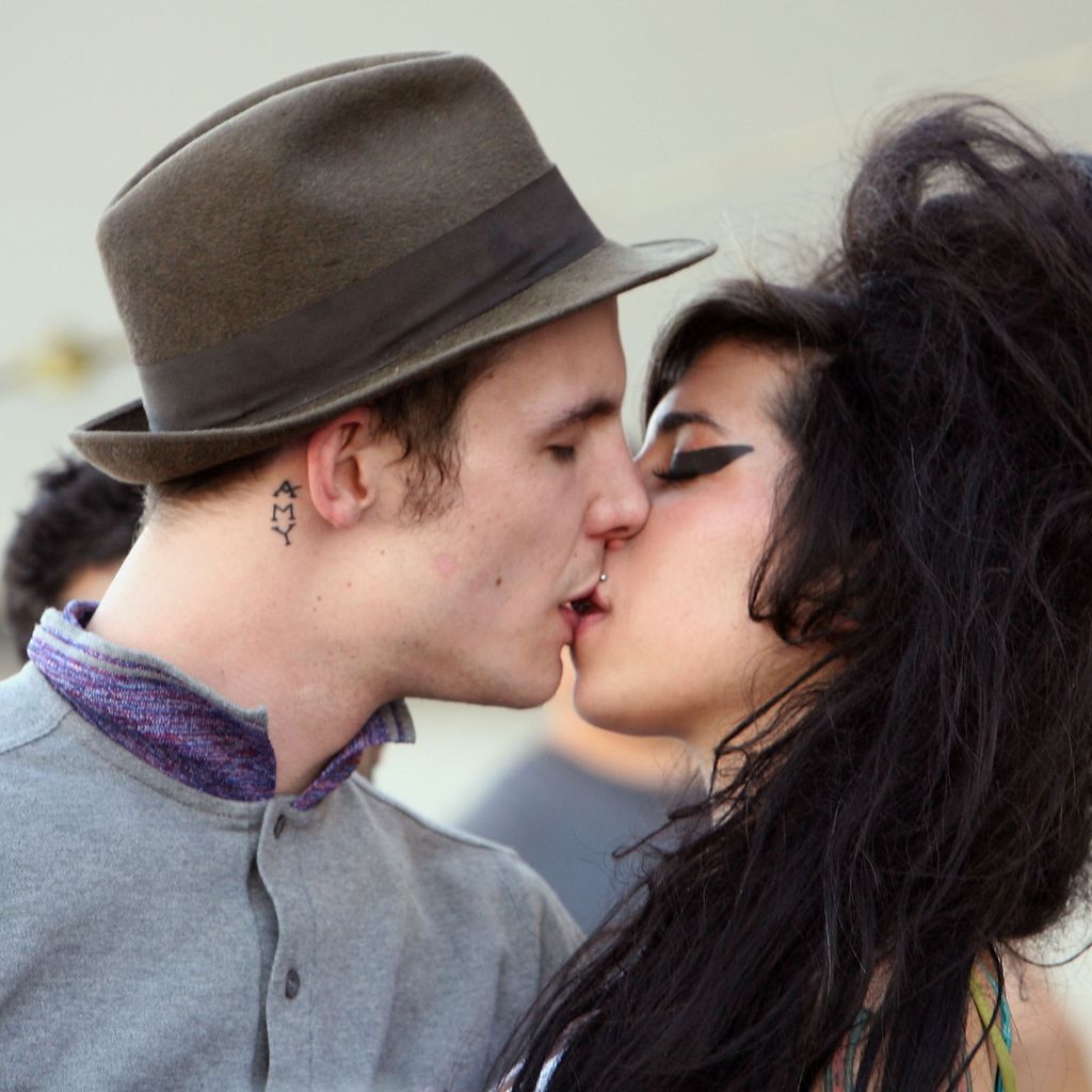 Blake Fielder-Civil und Amy Winehouse Backstage beim Coachella Music Festival, 2007