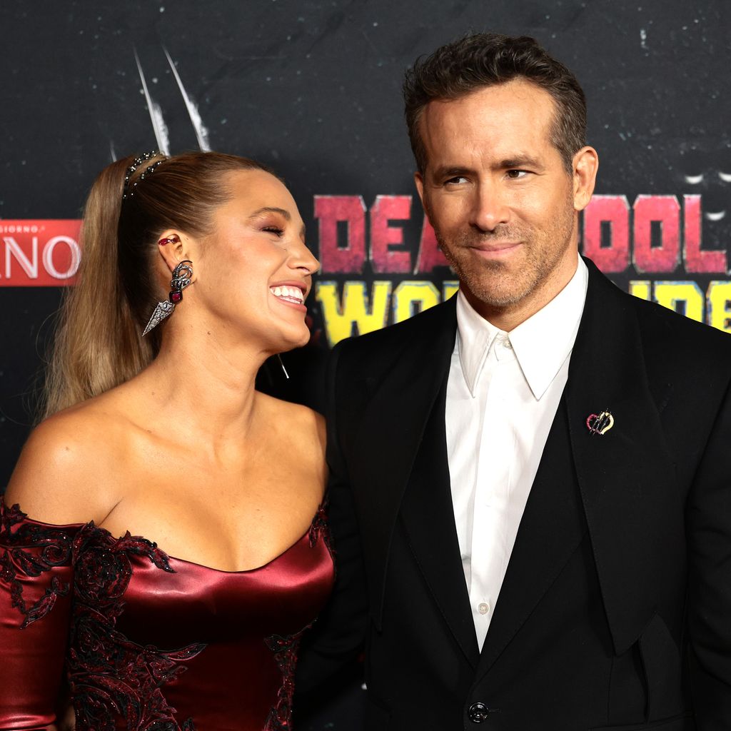 Blake Lively und Ryan Reynolds bei der Premiere von "Deadpool & Wolverine"