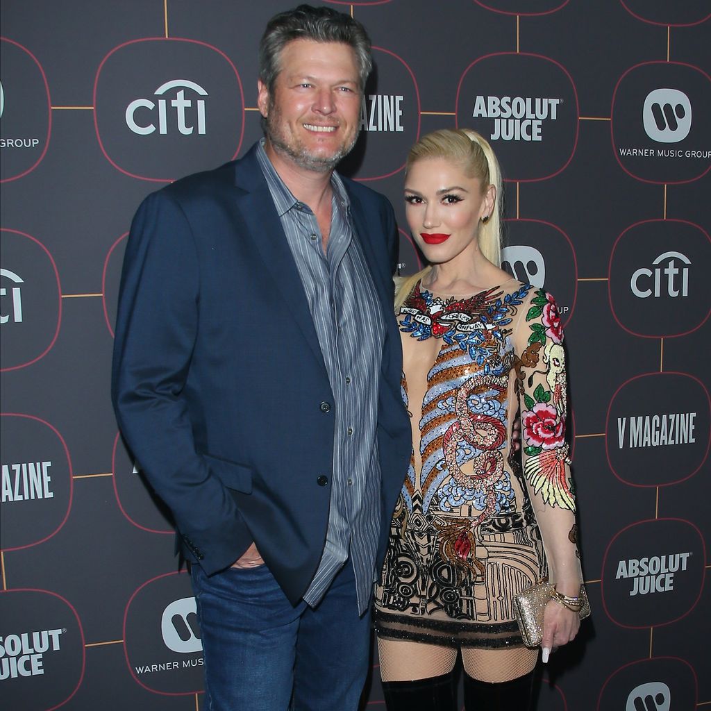 Blake Shelton und Gwen Stefani im Januar 2020
