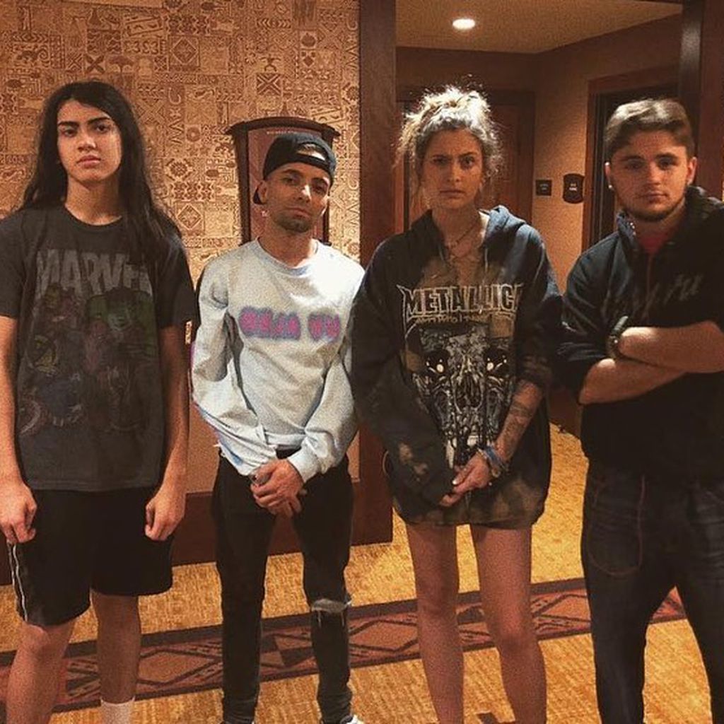 Blanket, Paris und Prince Jackson mit Omer Bhatti