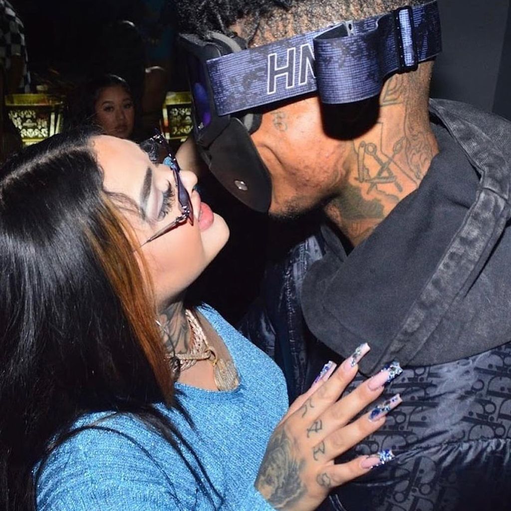 Blueface und seine Verlobte Jaidyn