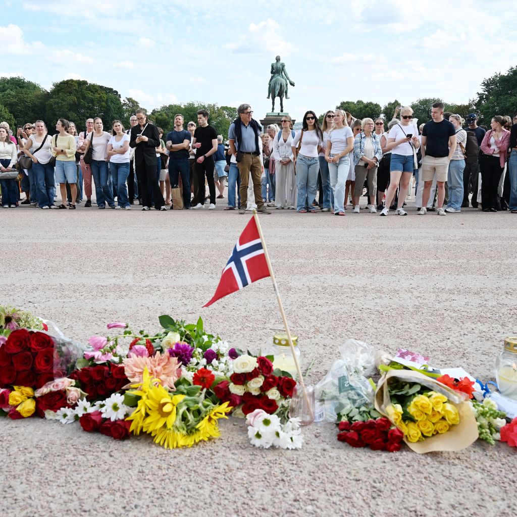 Oslo: Menschen gedenken König Harald