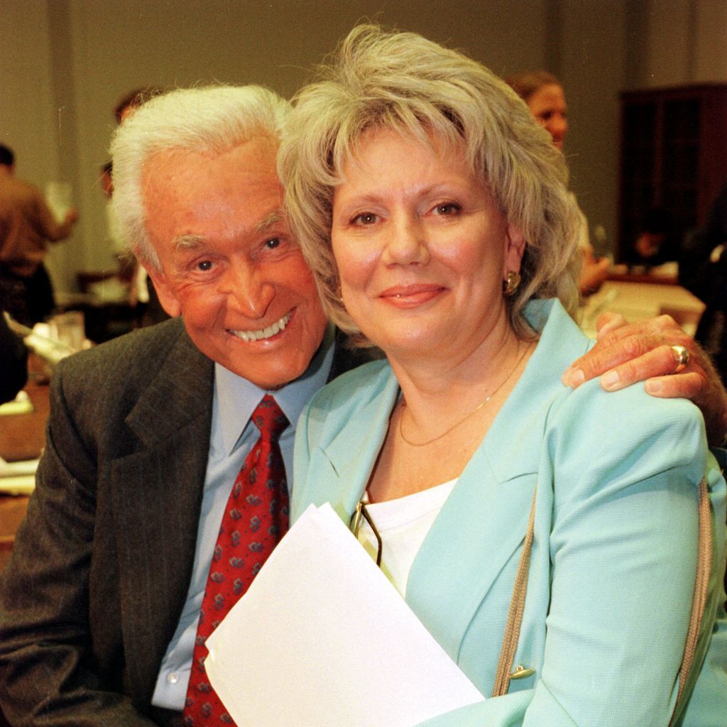 Bob Barker und seine Freundin Nancy Burnet, Juni 2000