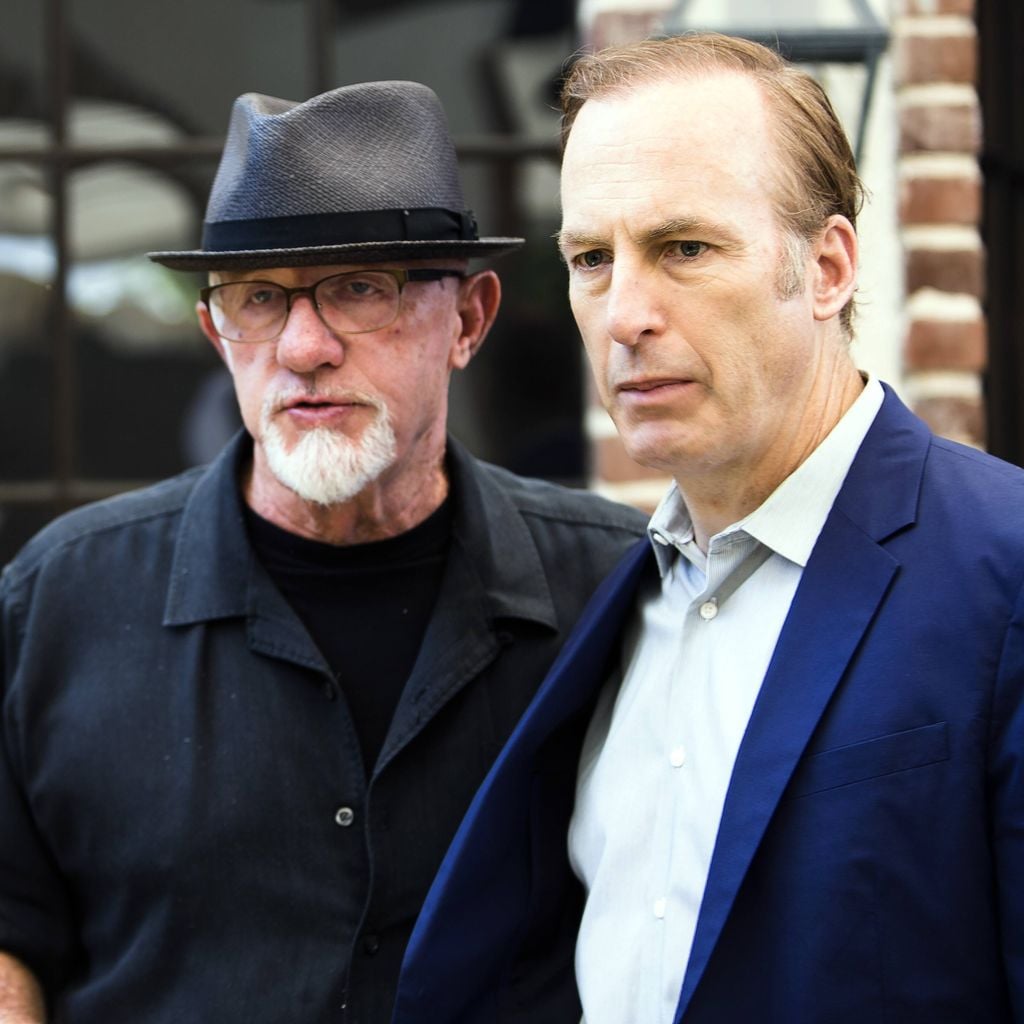 Bob Odenkirk und Jonathan Banks in einer Szene von "Better Call Saul", August 2016