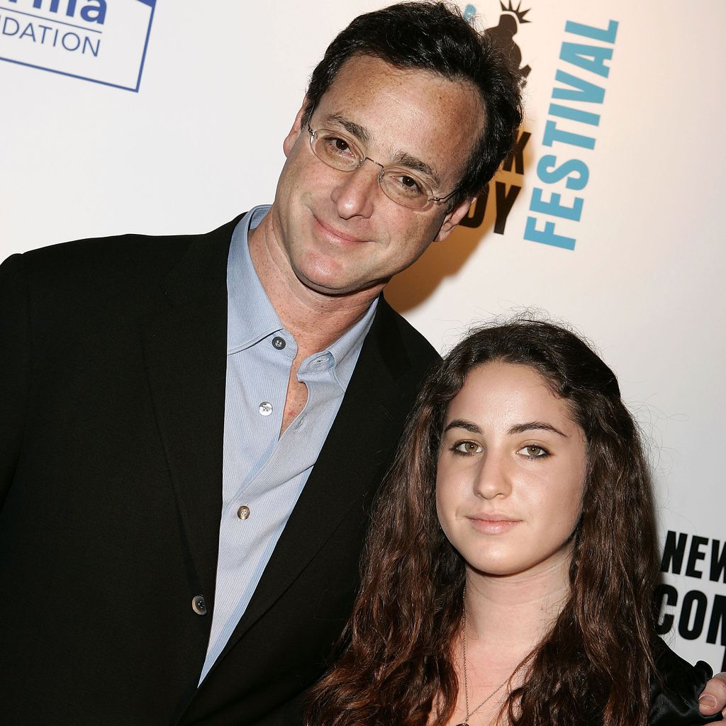 Bob Saget und seine Tochter Aubrey beim New York Comedy Festival im November 2005