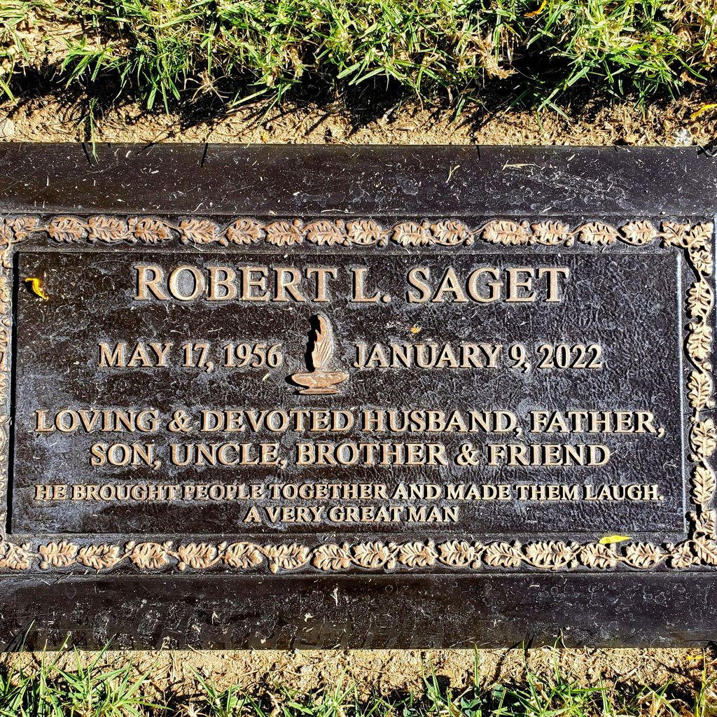Bob Sagets Grabstein