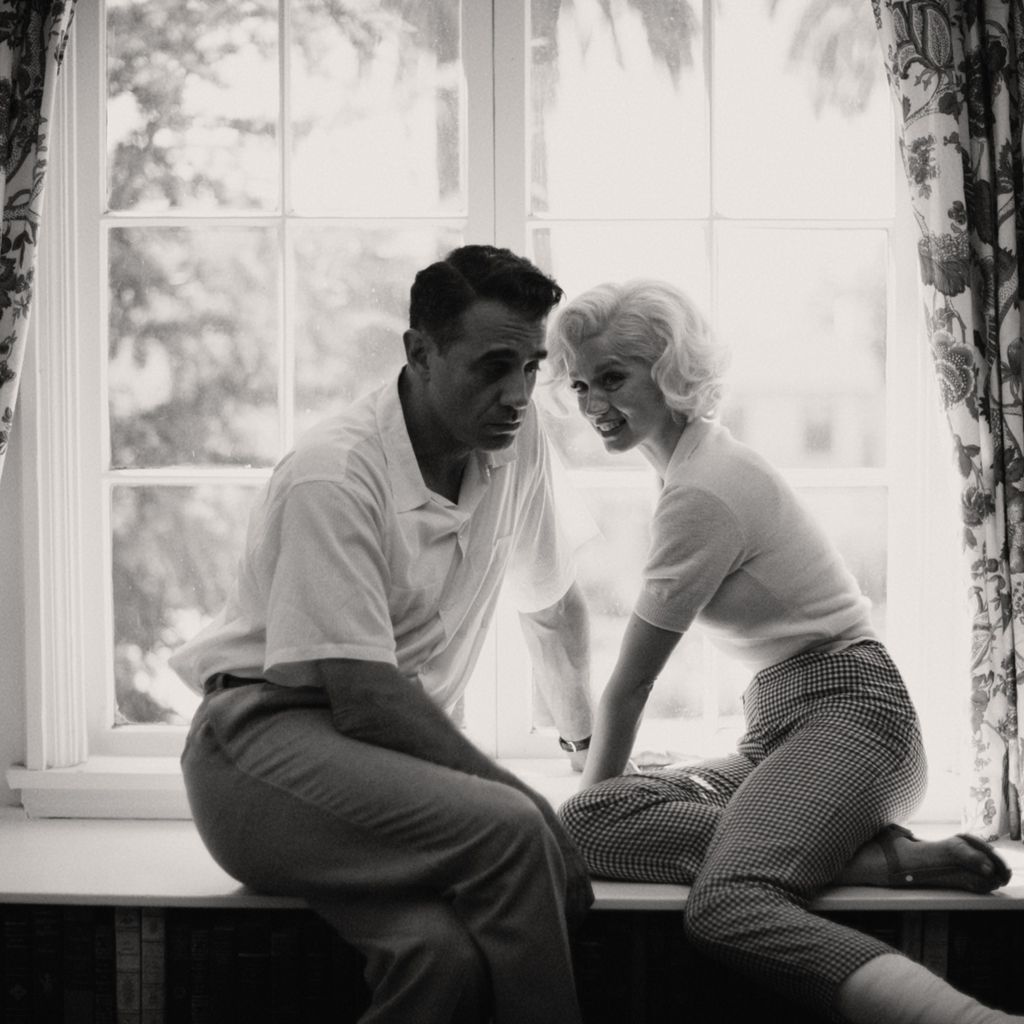 Bobby Cannavale und Ana de Armas in dem Film "Blonde"