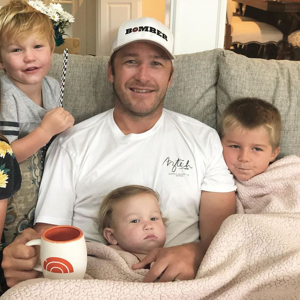 Bode Miller mit seinen Kindern