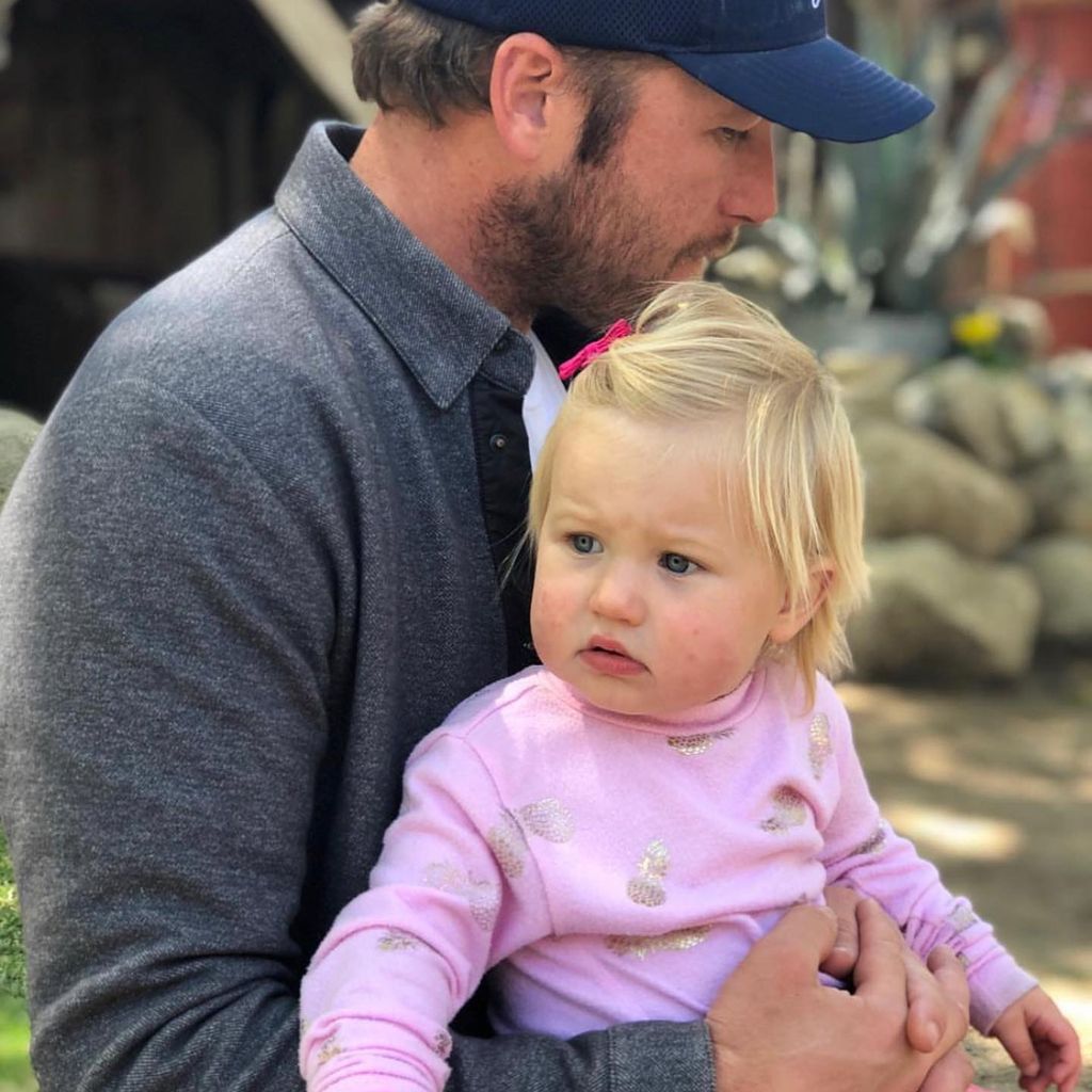 Bode Miller mit seiner Tochter Emeline