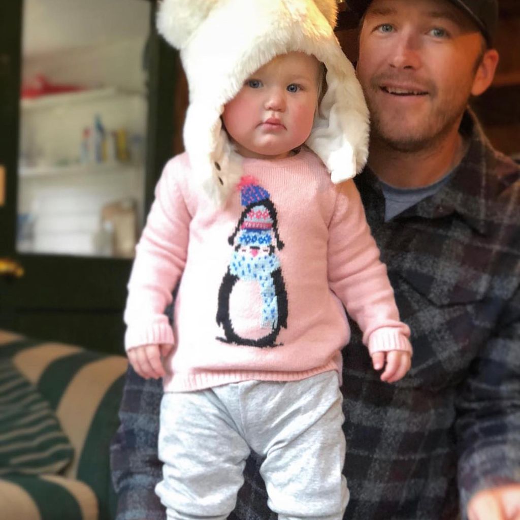 Bode Miller mit seiner Tochter Emeline
