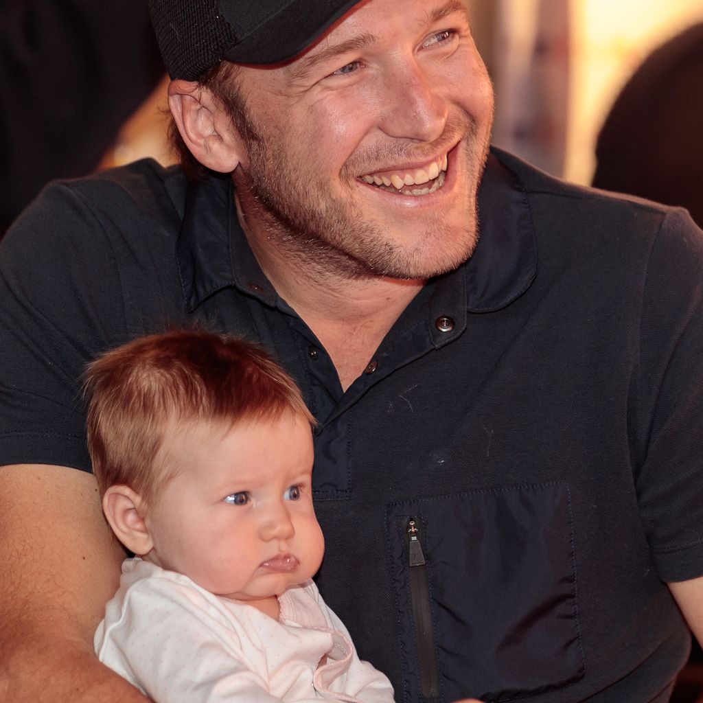 Bode Miller und seine Tochter Emeline, Februar 2017