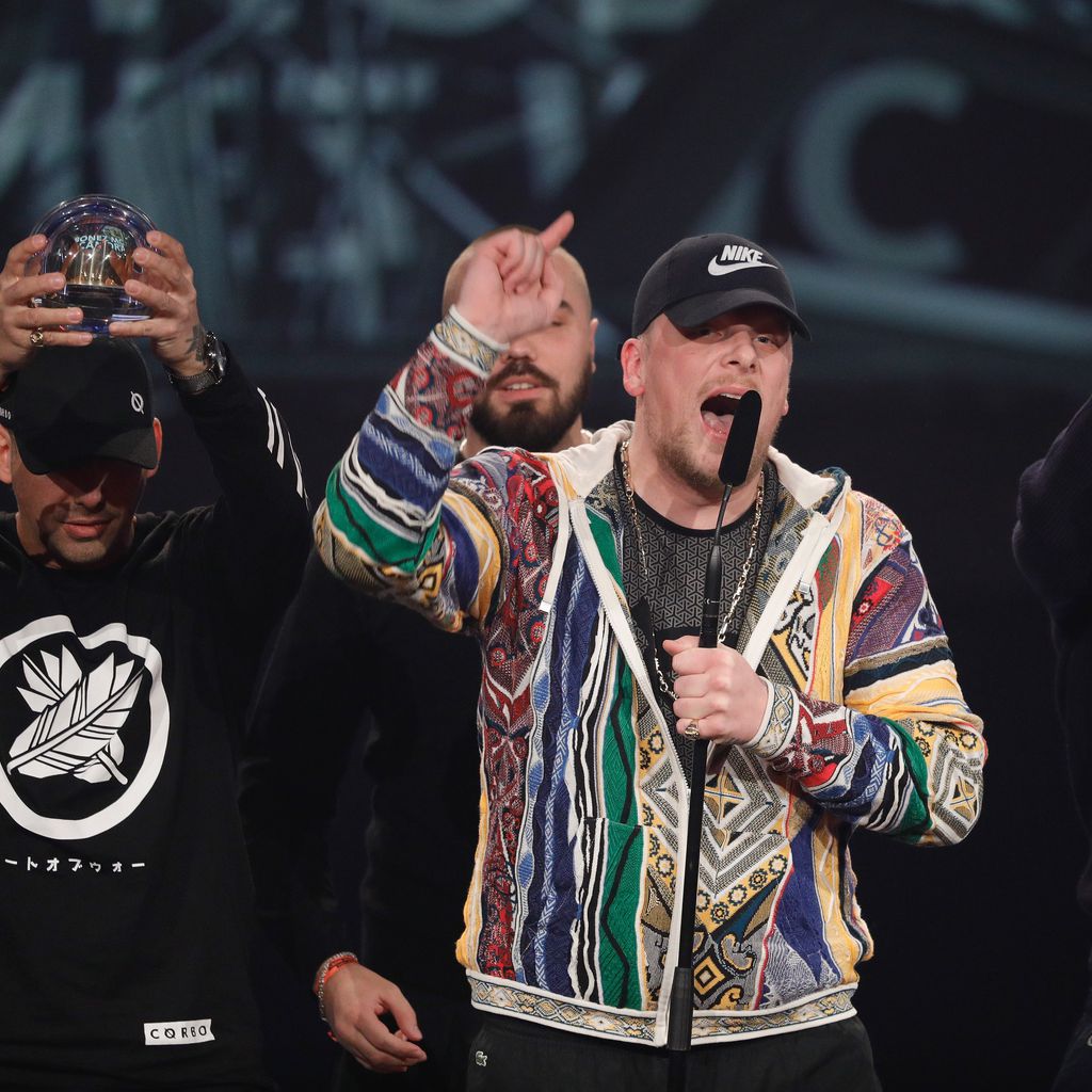 Bonez MC bei der 1Live Krone 2016
